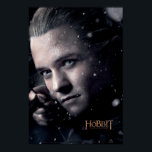 LEGOLAS GREENLEAF™ stäng Poster<br><div class="desc">Hobbet: Striden mellan de fem arméerna | Den här filmen poster funktioner som LEGOLAS GREENLEAF™ på nära håll.</div>