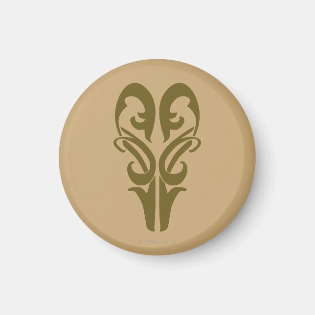 LEGOLAS GREENLEAF™-symbol Magnet (Framsidan)