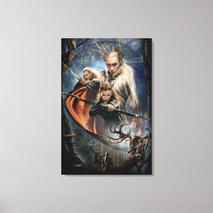 LEGOLAS GREENLEAF™, TAURIEL™ och Thranduil Canvastryck