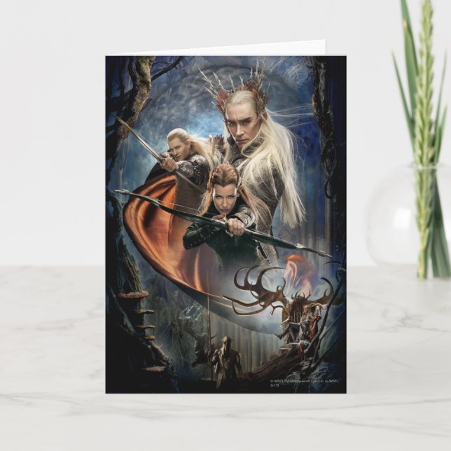 LEGOLAS GREENLEAF™, TAURIEL™ och Thranduil Kort (Framsida)
