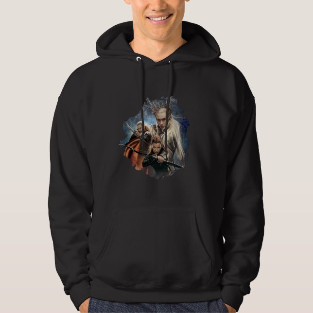 LEGOLAS GREENLEAF™, TAURIEL™ och Thranduil Sweatshirt Med Luva (Framsida)