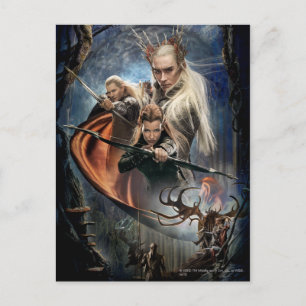 LEGOLAS GREENLEAF™, TAURIEL™ och Thranduil Vykort