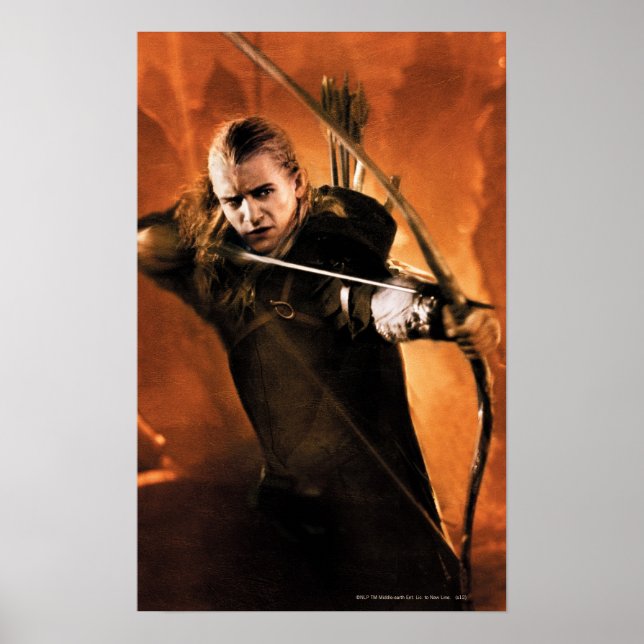 LEGOLAS GREENLEAF™ Teckning Bow 3 Poster (Framsidan)