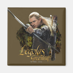 LEGOLAS GREENLEAF™ Teckning Bow-grafik Magnet
