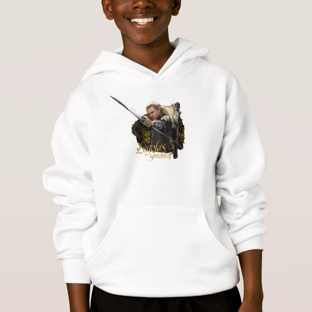 LEGOLAS GREENLEAF™ Teckning Bow-grafik T-shirt (Framsida)