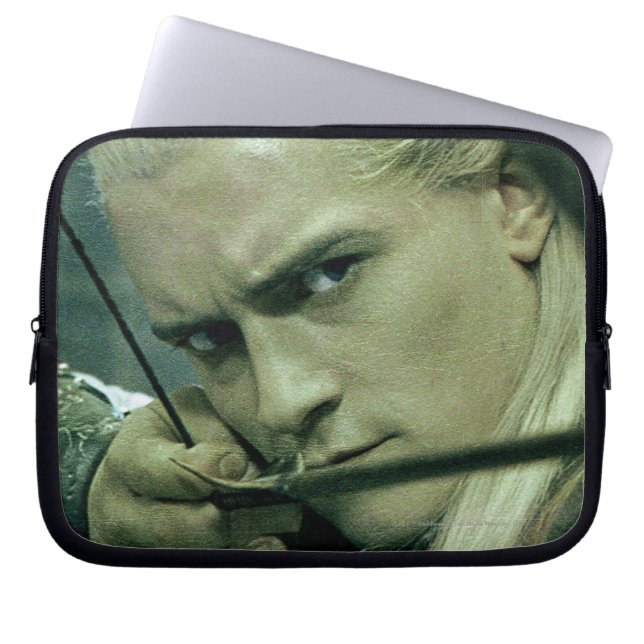 LEGOLAS GREENLEAF™ Teckning Bow Laptop Sleeve (Framsidan)