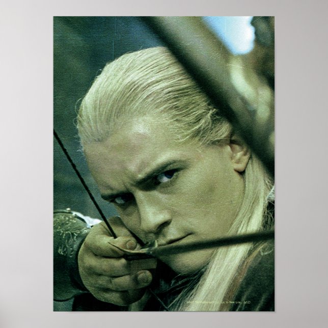 LEGOLAS GREENLEAF™ Teckning Bow Poster (Framsidan)