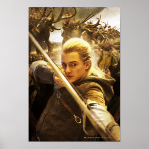 LEGOLAS GREENLEAF™ Teckning Hans Bow Poster