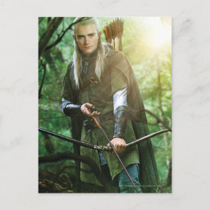 LEGOLAS GREENLEAF™ with bow Vykort