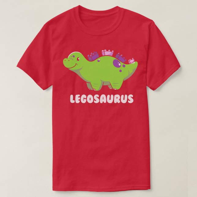 Legosaurus Dinosaur Kids av Tobe Fonseca T Shirt (Design framsida)