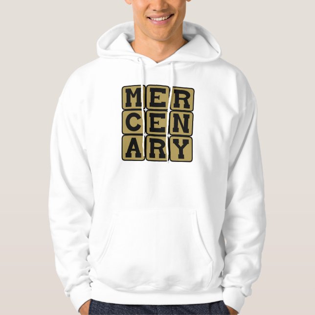Legosoldat, Muskler för Hyrning Sweatshirt (Framsida)