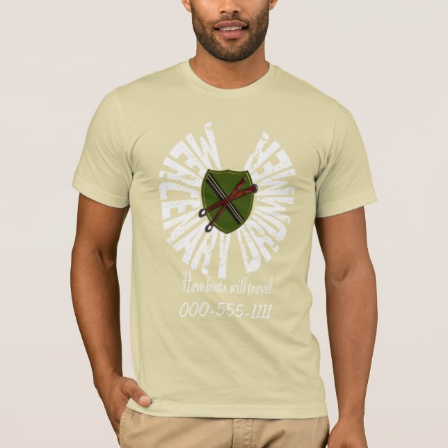 legosoldathandelsresande t-shirt (Framsida)