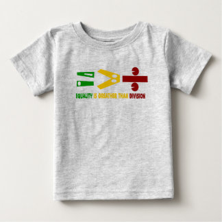 l'égualité est plus grande que la division t shirt