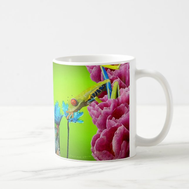 Leguan & groda kaffemugg (Höger)