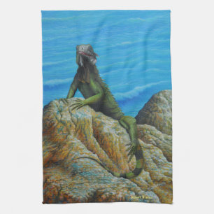 Leguan Kökshandduk