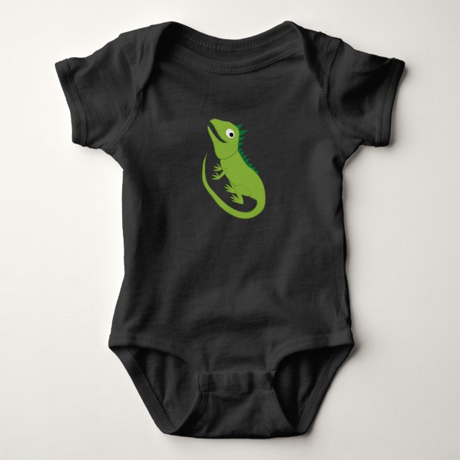 Leguan - Rainforestbaby T Shirt (Framsida)