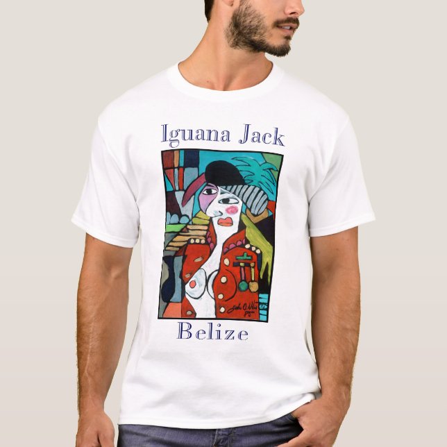 Leguanjack av Belize Tee (Framsida)