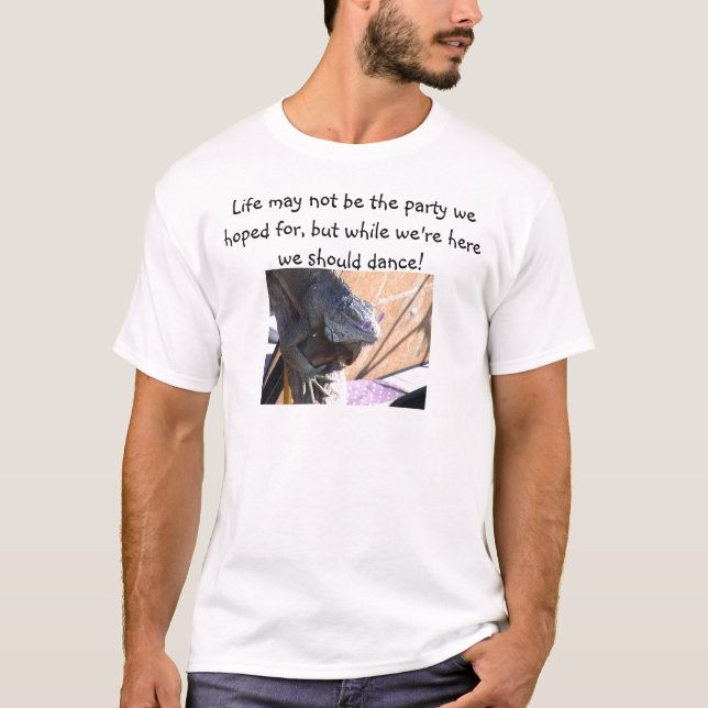Leguanparty Tee Shirt (Framsida)