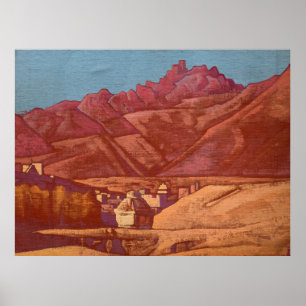 Leh, Ladakh av Nicholas Roerich Poster