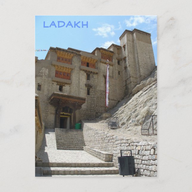 Leh Palace, Leh, Ladakh, Indien Vykort (Framsida)