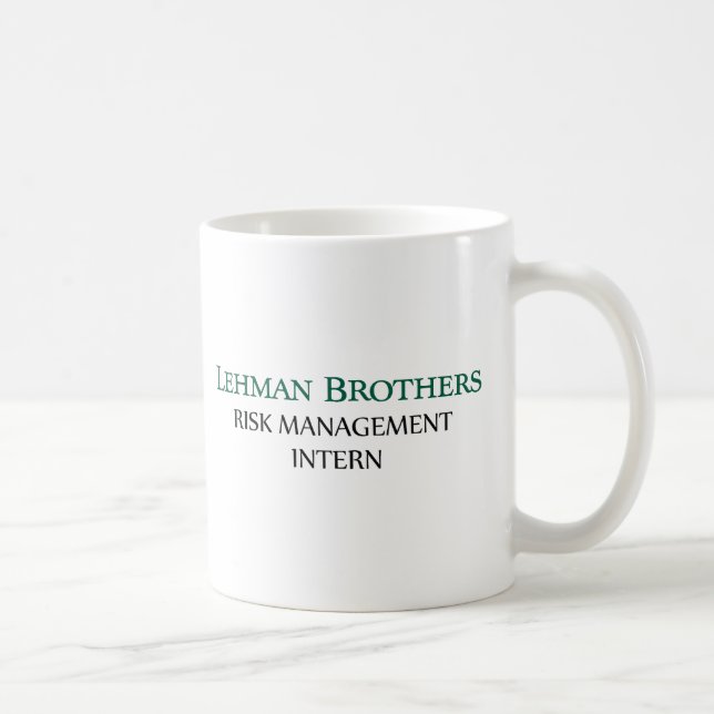 Lehman Brothers Risk Management Intern Mugg (Höger)