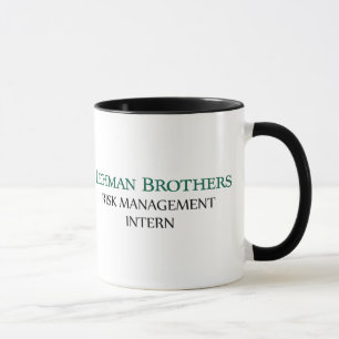 Lehman Brothers Risk Management Intern Mugg