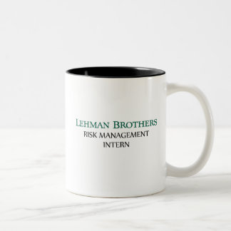 Lehman Brothers Risk Management Intern Mugg