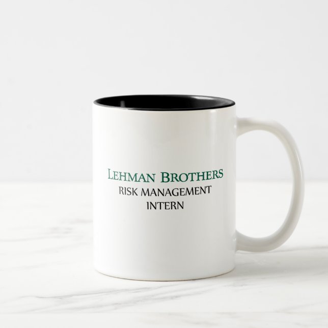 Lehman Brothers Risk Management Intern Mugg (Höger)