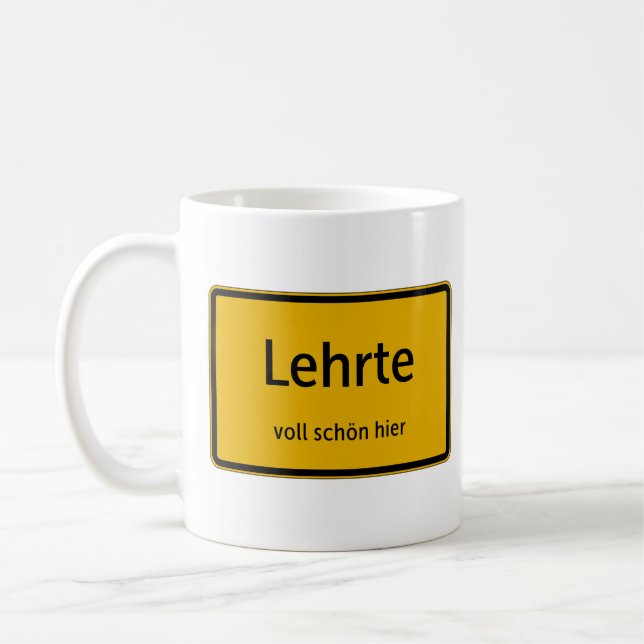 Lehrte Tasse Kaffeetasse Teetasse Kaffemugg (Vänster)