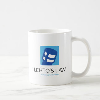Lehtos Logotyp Kaffemugg