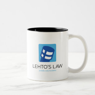 Lehtos Logotyp Två-Tonad Mugg