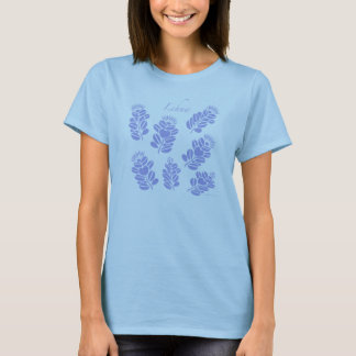 Lehua - lavendeltryck t-shirt