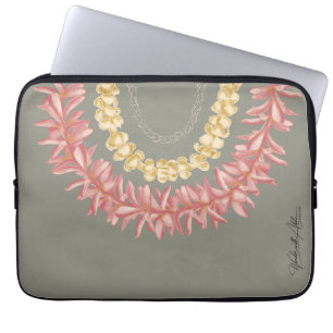 Lei Day by Wander with Aloha Laptop Fodral