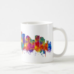 Leicester England Skyline Kaffemugg
