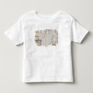 Leicester som inristas av Jodocus Hondius T Shirt