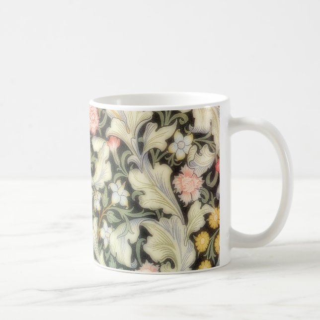 Leicester Vintage Blommigt Kaffemugg (Höger)