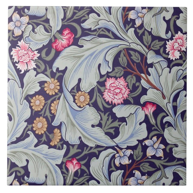 Leicester, William Morris Kakelplatta (Framsidan)
