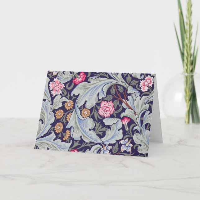 Leicester, William Morris Kort (Framsida)