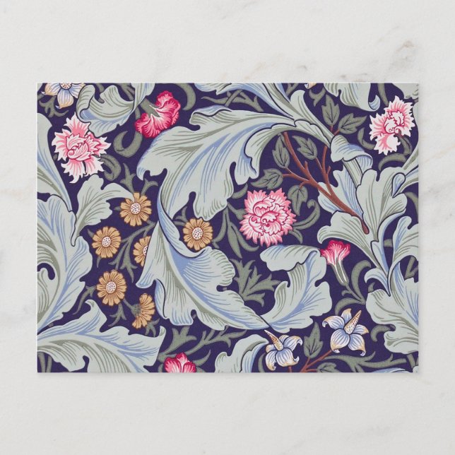 Leicester, William Morris Vykort (Framsida)