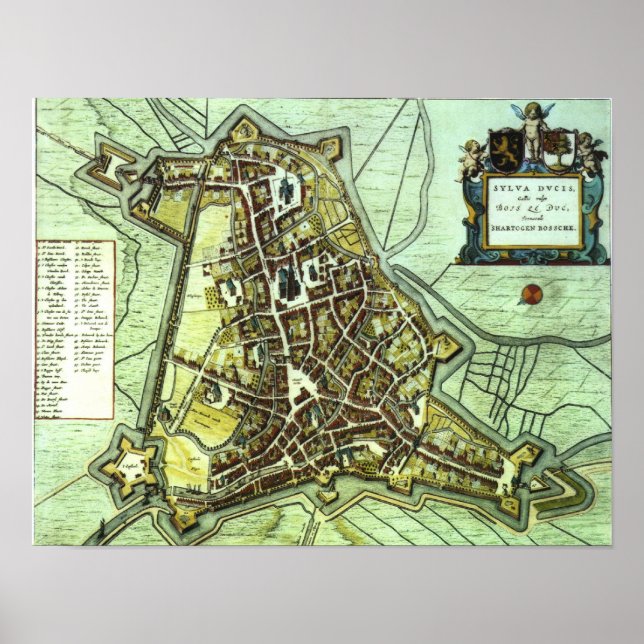 Leiden - 1652 poster (Framsidan)