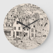 Leiden South Holland Nederländerna Pen Bläck Teckn