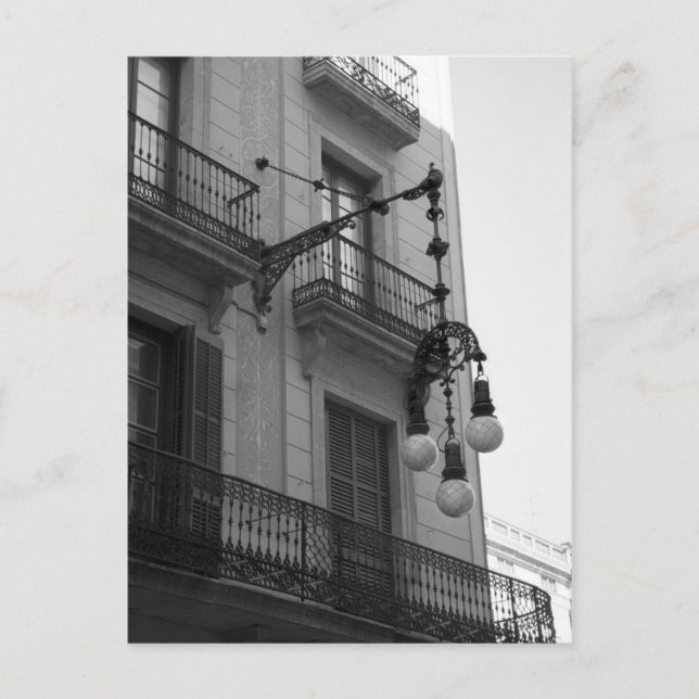 L'Eiexample Postcard (Barcelona, Spanien) Vykort (Framsida)