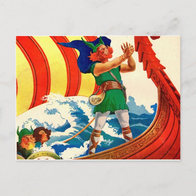 Leif Ericson Vykort (Framsida)