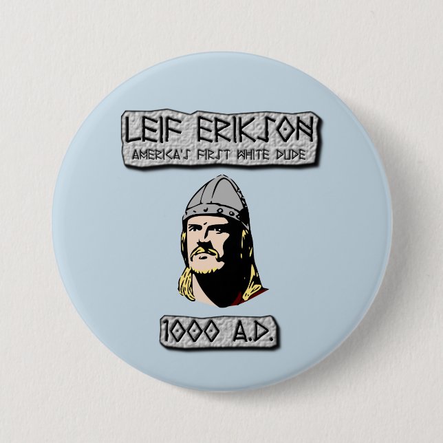 Leif Erikson: Amerika första vitDude Knapp (Framsida)
