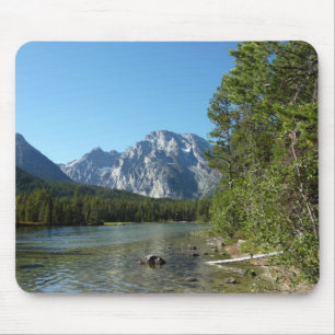Leigh Lake vid Grand Teton National Park Musmatta