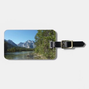 Leighsjön vid Grand Teton National Park Bagagebricka