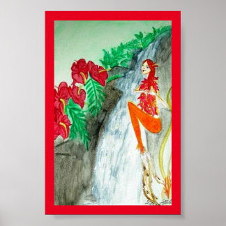 Leila, liten arkivutskrift poster