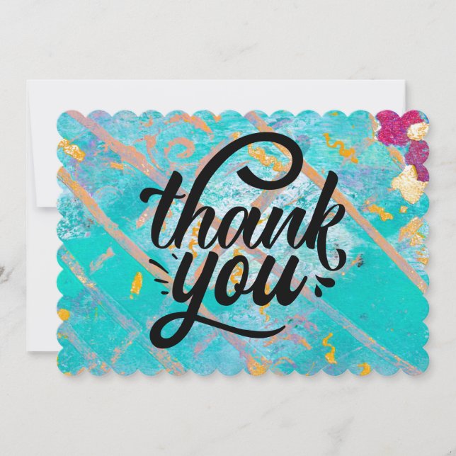 Leila säger tack för dina kort (Framsida)