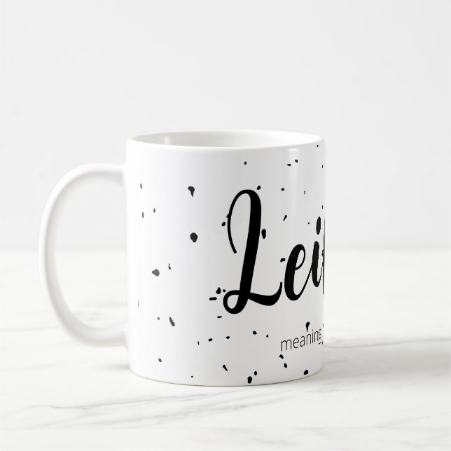 Leilani Namn: Minimal Modern Mugg Kopp-gåva (Vänster)