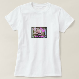 Leilanys orsakar kvinna baby - dockautslagsplats t-shirt